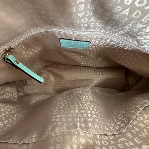 Kate Spade Wellesley Rachelle Satchel Crossbody Mint Green - Picture 8 of 9